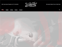 Tablet Screenshot of intheskintattoo.com
